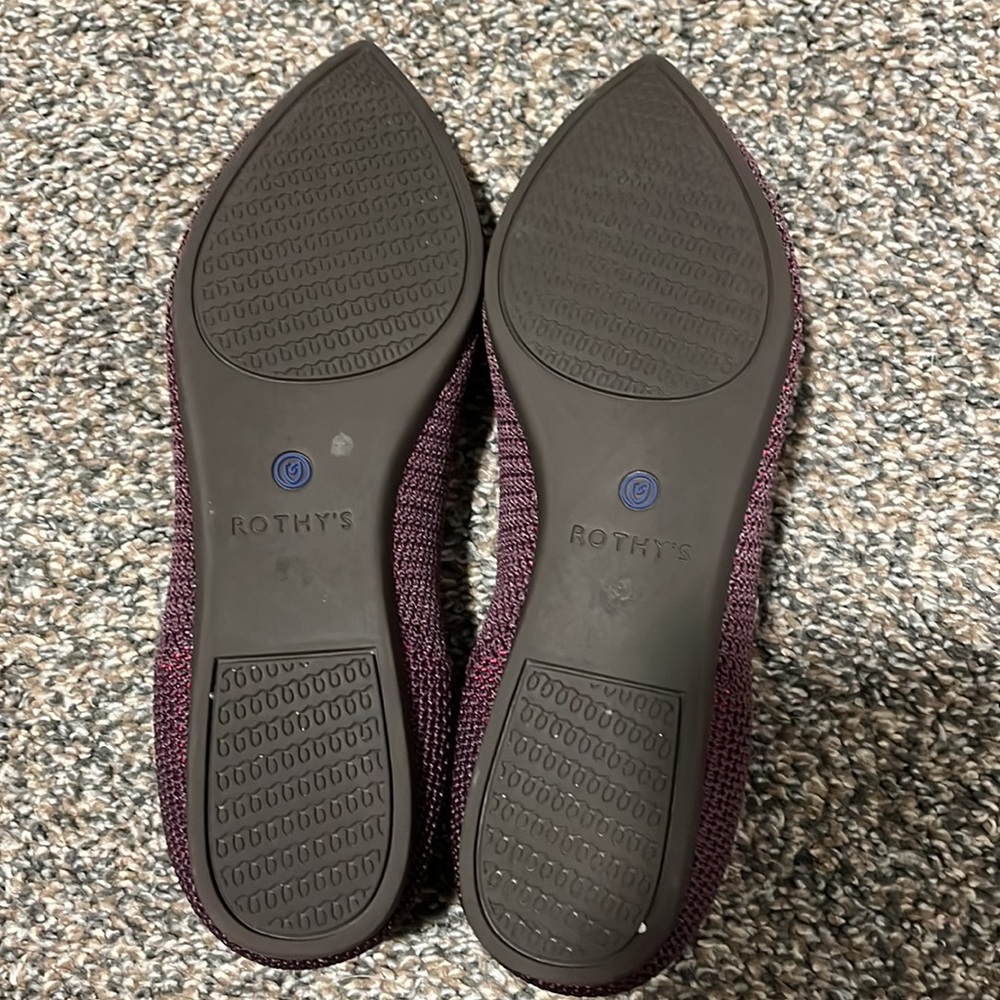 Rare Rothy’s Pointed Flat - Berry Lattice Retired… - image 4